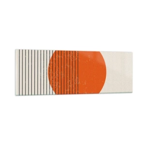 Obraz na skle - Vždy slnko - 90x30 cm