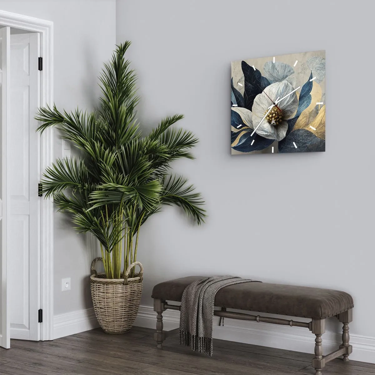 Nástenné hodiny - Má zlaté srdce - 30x30 cm