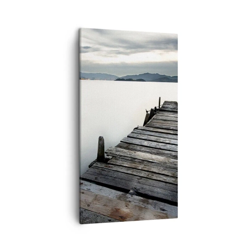 Obraz na plátne - Ponoriť sa do pokoja - 45x80 cm