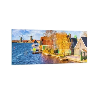 Obraz na skle - Od storočí bez zmien - 100x40 cm