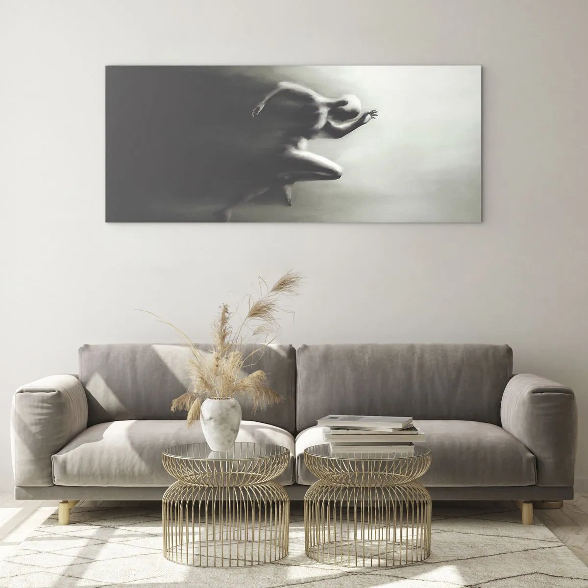 Obraz na skle - Nezastaviteľný - 100x40 cm