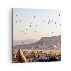 Obraz na plátne - Ako lode na oblohe - 50x50 cm