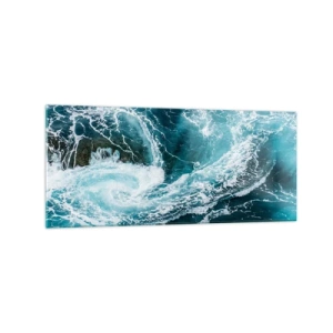 Obraz na skle - Brána do vnútra Zeme - 120x50 cm