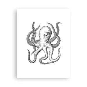 Plagát - Tancujúca s vlnami - 30x40 cm