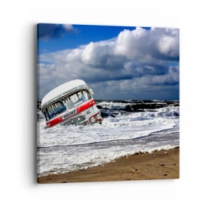 Obraz na plátne - A čomu sa čuduješ? - 40x40 cm