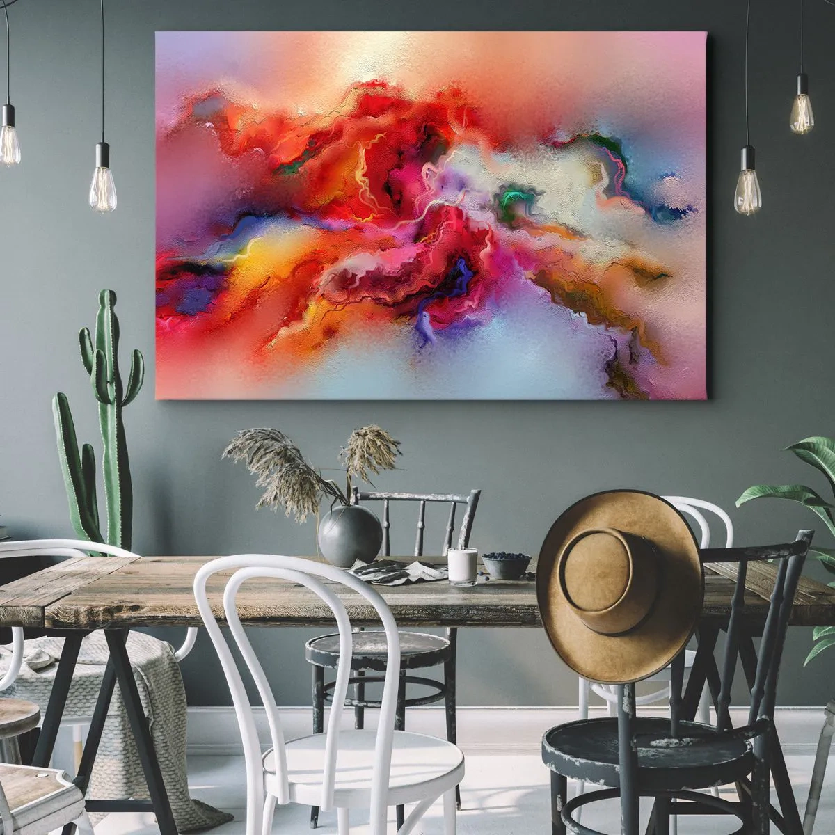 Obraz na plátne - Ako zachytiť sny - dym - 120x80 cm