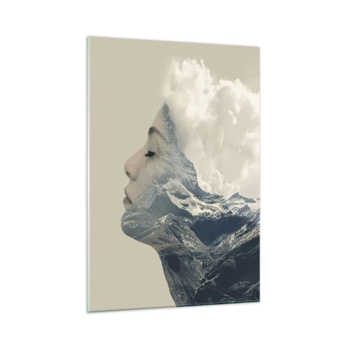 Obraz na skle - Krása živlov - 50x70 cm