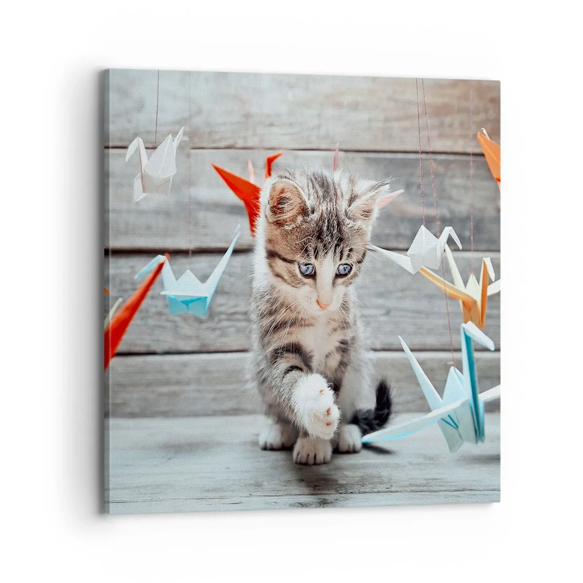 Obraz na plátne - Prvá lekcia - 70x70 cm