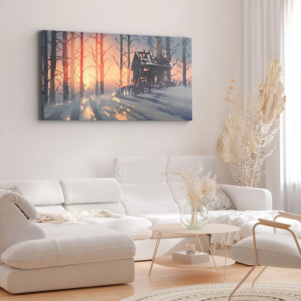 Obraz na plátne - Pozerá sa tu iba slnko - 160x50 cm