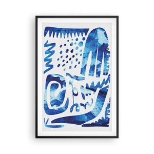 Plagát v čiernom ráme - Späť ku koreňom - 61x91 cm