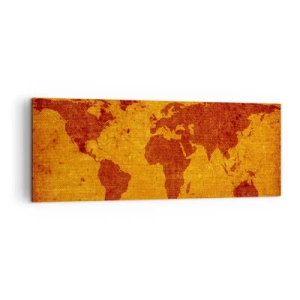 Obraz na plátne - Pozvánka na cestovanie - 140x50 cm