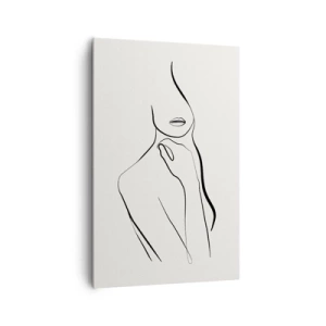 Obraz na plátne - Vlna melanchólie - 80x120 cm