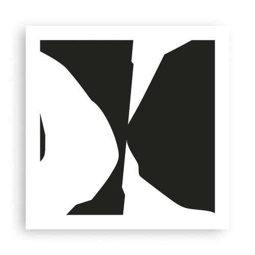 Plagát - Positive-negative - 50x50 cm