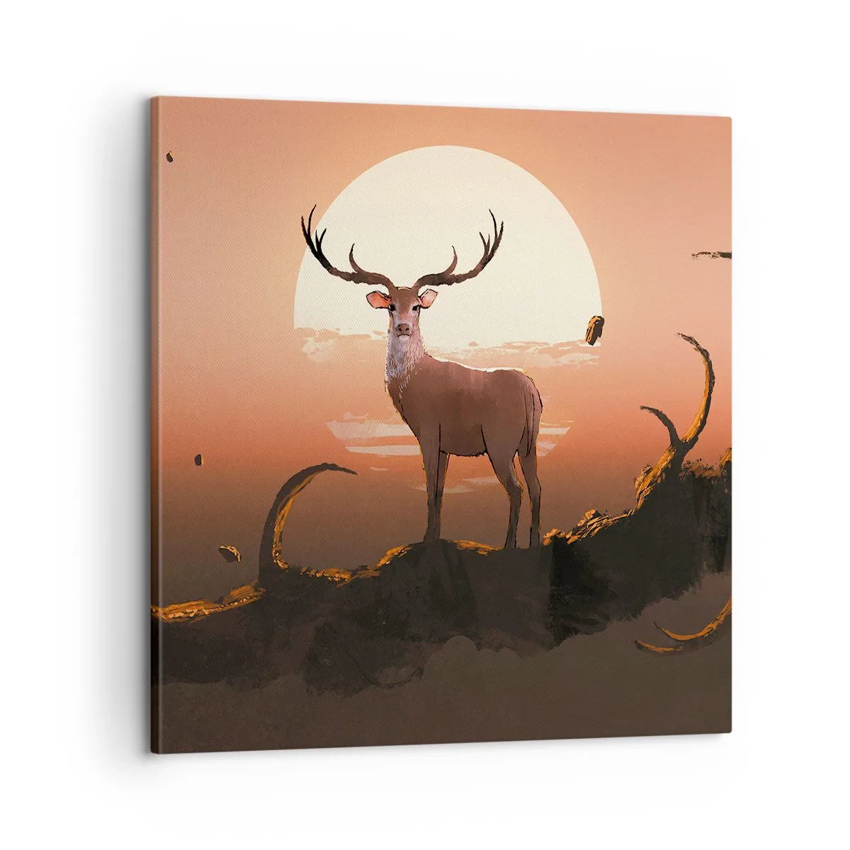 Obraz na plátne - Táto noc sa nepodobá iným - 60x60 cm