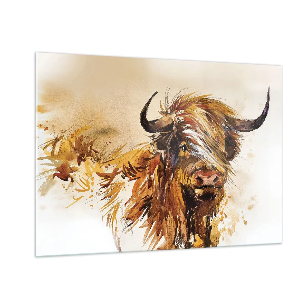 Obraz na skle - Pýcha lovca - 100x70 cm