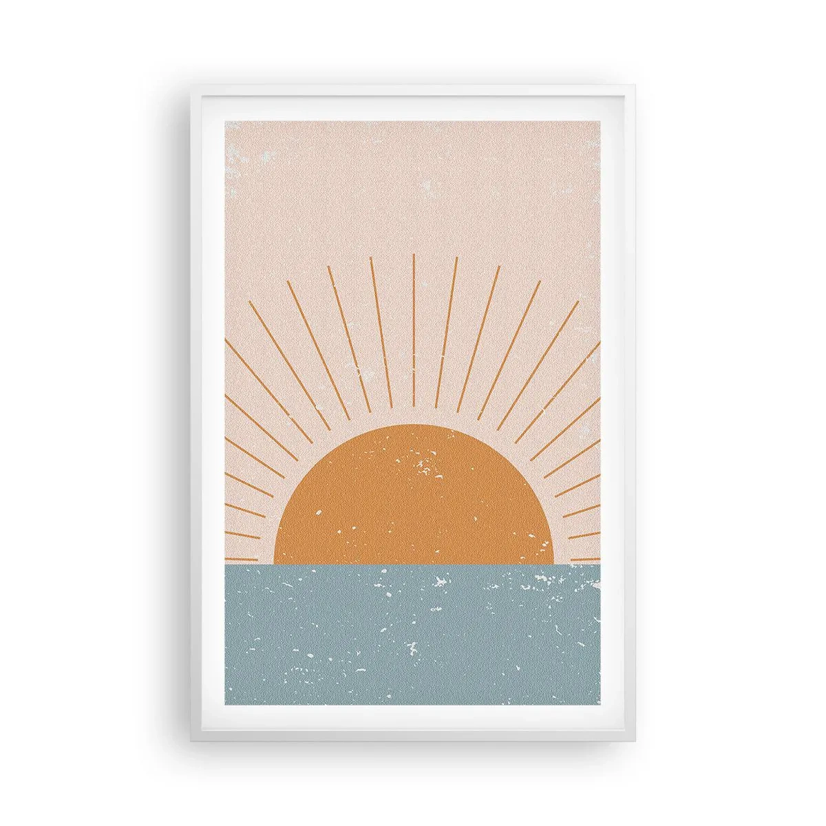 Plagát v bielom ráme - Každodenný zázrak - 61x91 cm