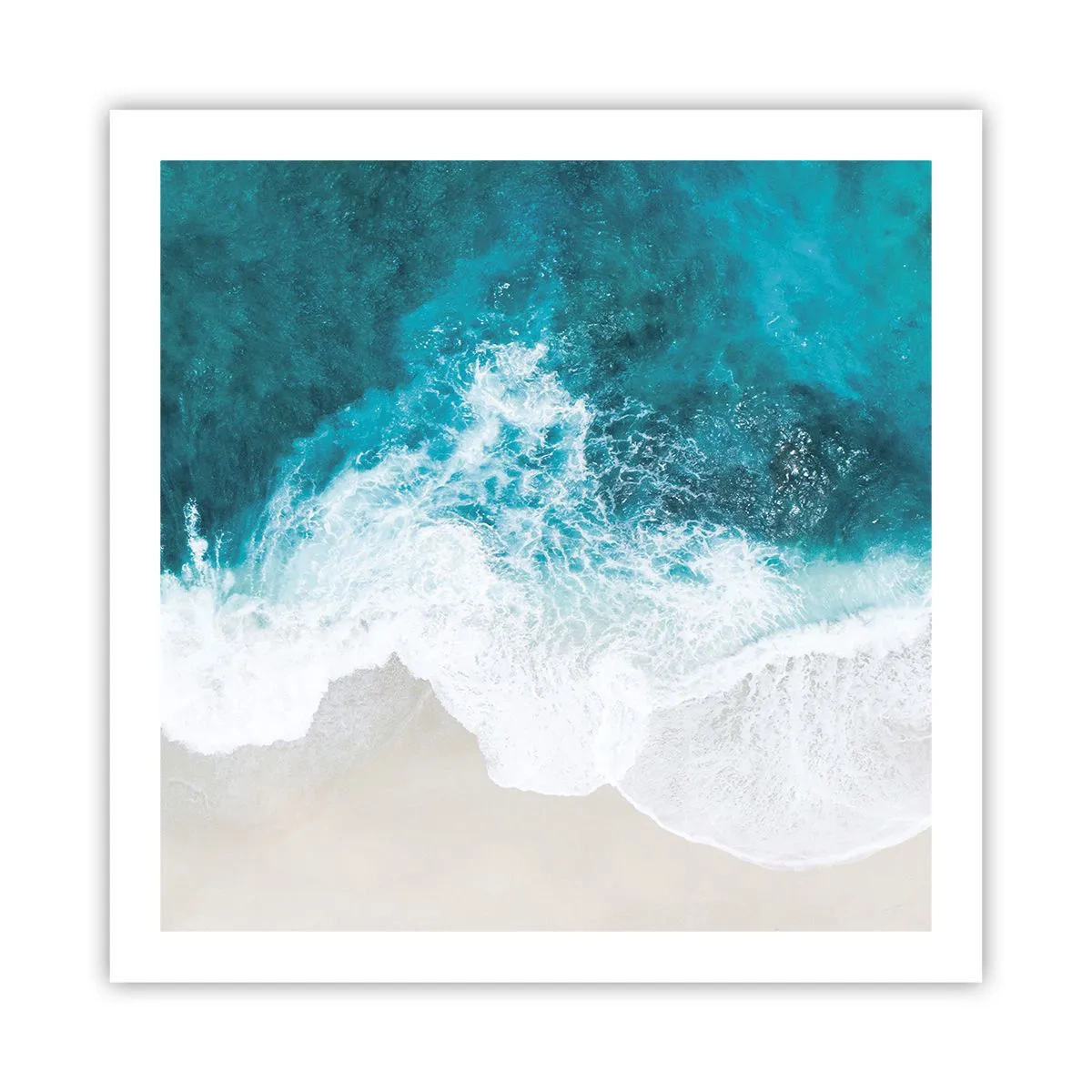 Plagát - Prirodzené pohladenie - 60x60 cm