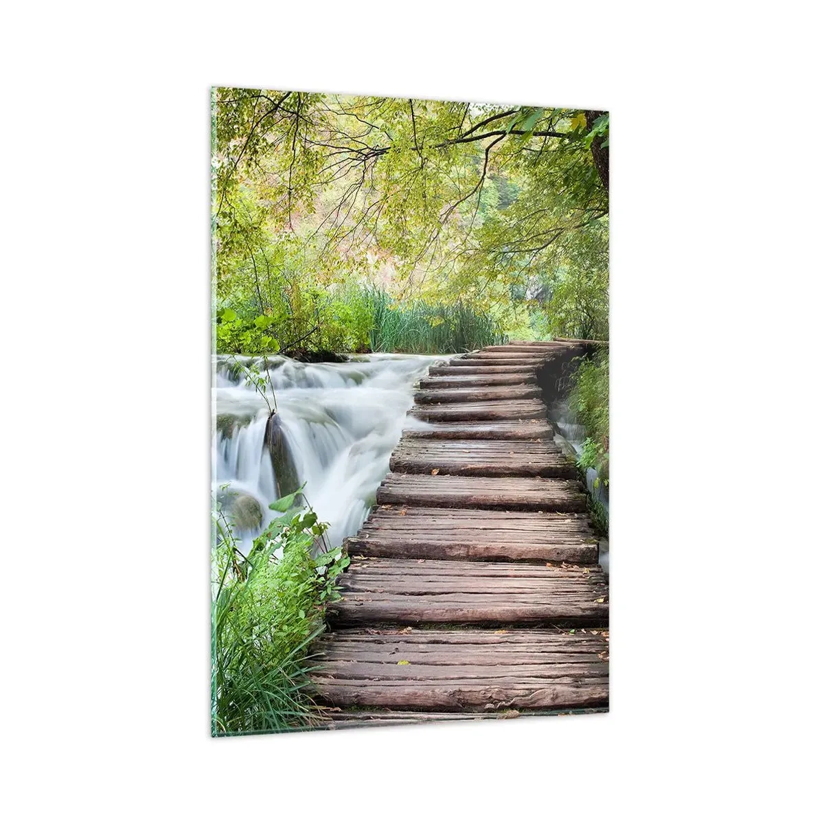 Obraz na skle - Voda nie je vôbec tichá - 80x120 cm