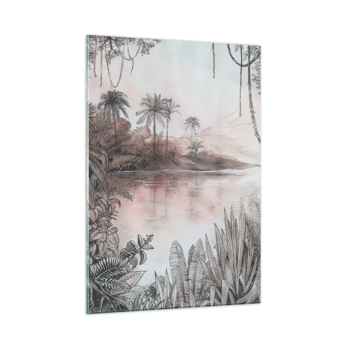 Obraz na skle - Denník cestovateľa z 19. storočia - 50x70 cm