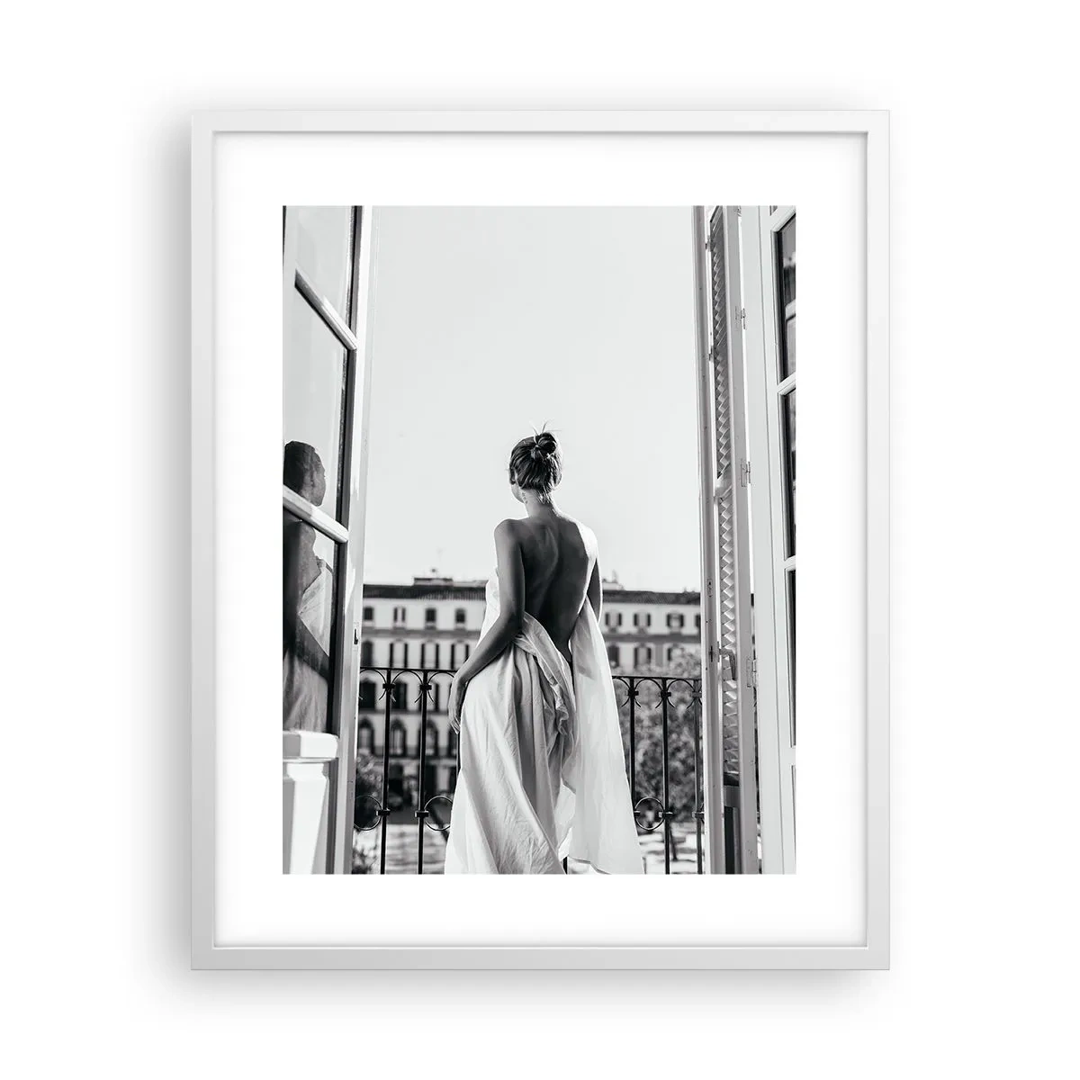 Plagát v bielom ráme - Prebudenie zmyslov - 40x50 cm