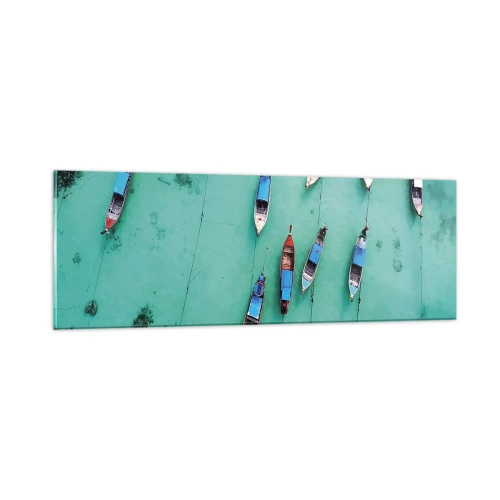 Obraz na skle - V radostnom očakávaní - 90x30 cm