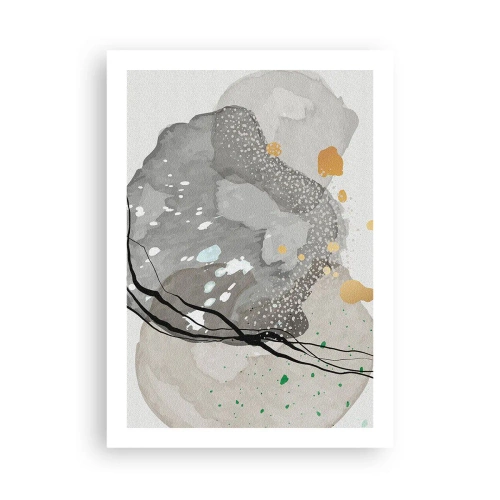 Plagát - Organická kompozícia - 50x70 cm