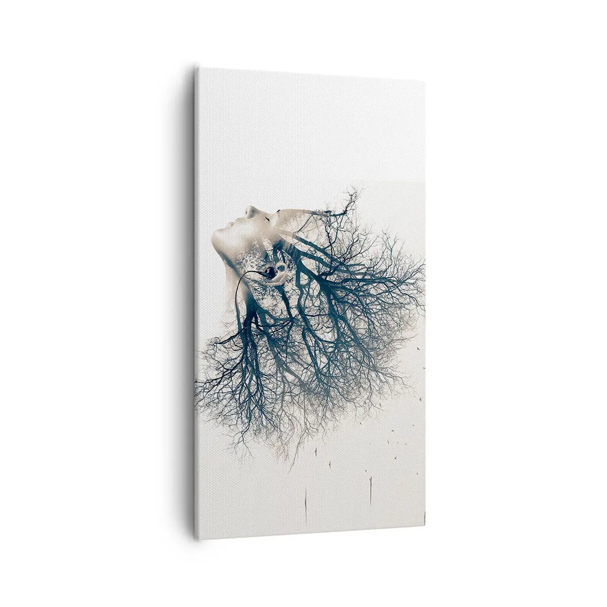Obraz na plátne - Očarená šepotom stromu - 55x100 cm