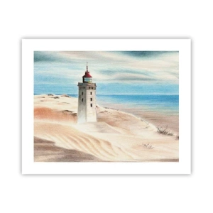 Plagát - Vždy hľadí na more - 50x40 cm