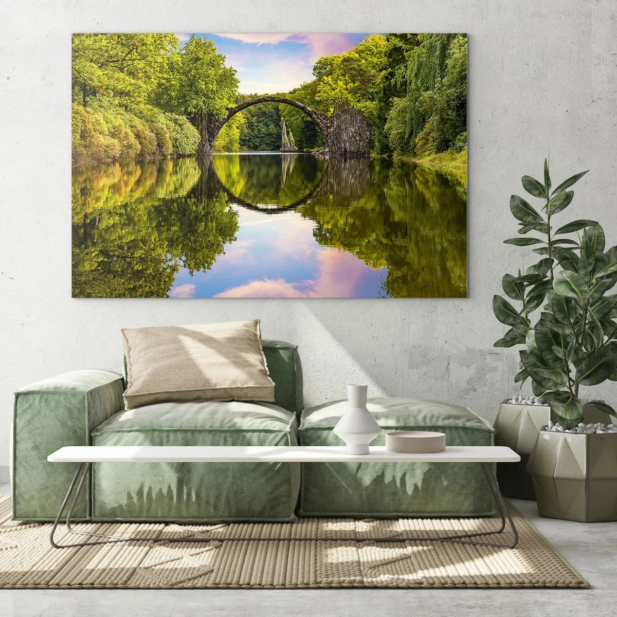 Obraz na skle - Na rozhraní dvoch svetov - 100x70 cm