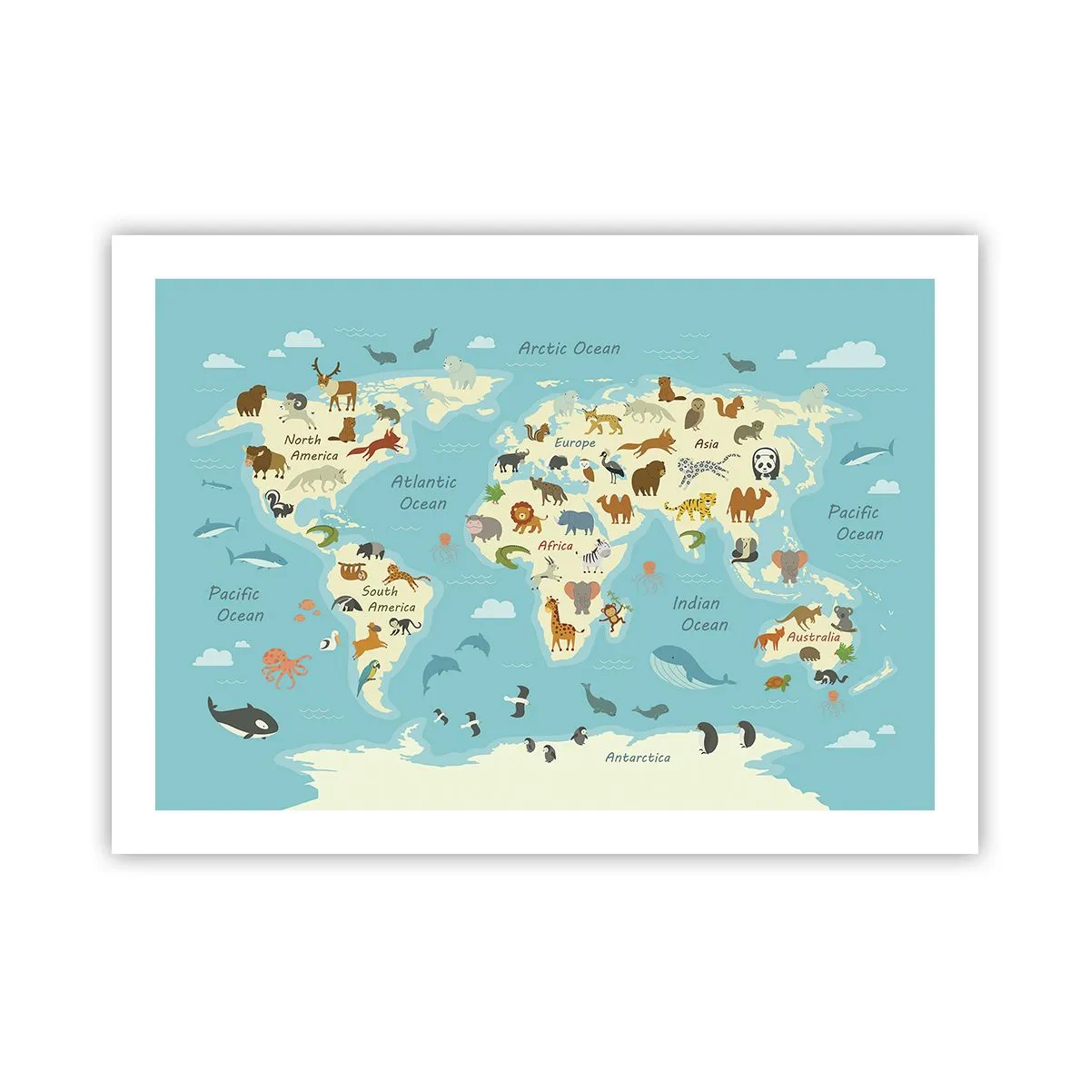 Plagát - Dobrí susedia - 70x50 cm