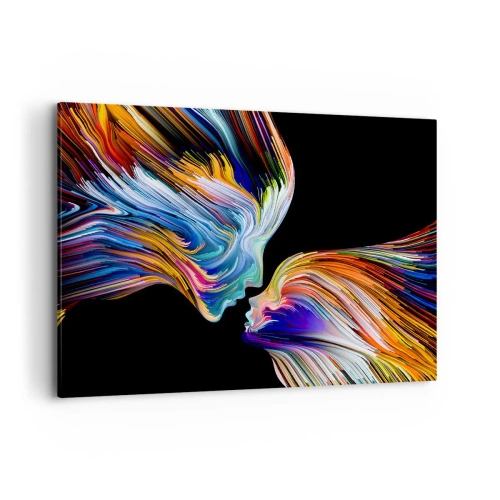 Obraz na plátne - Fúzie energie a svetla - 120x80 cm