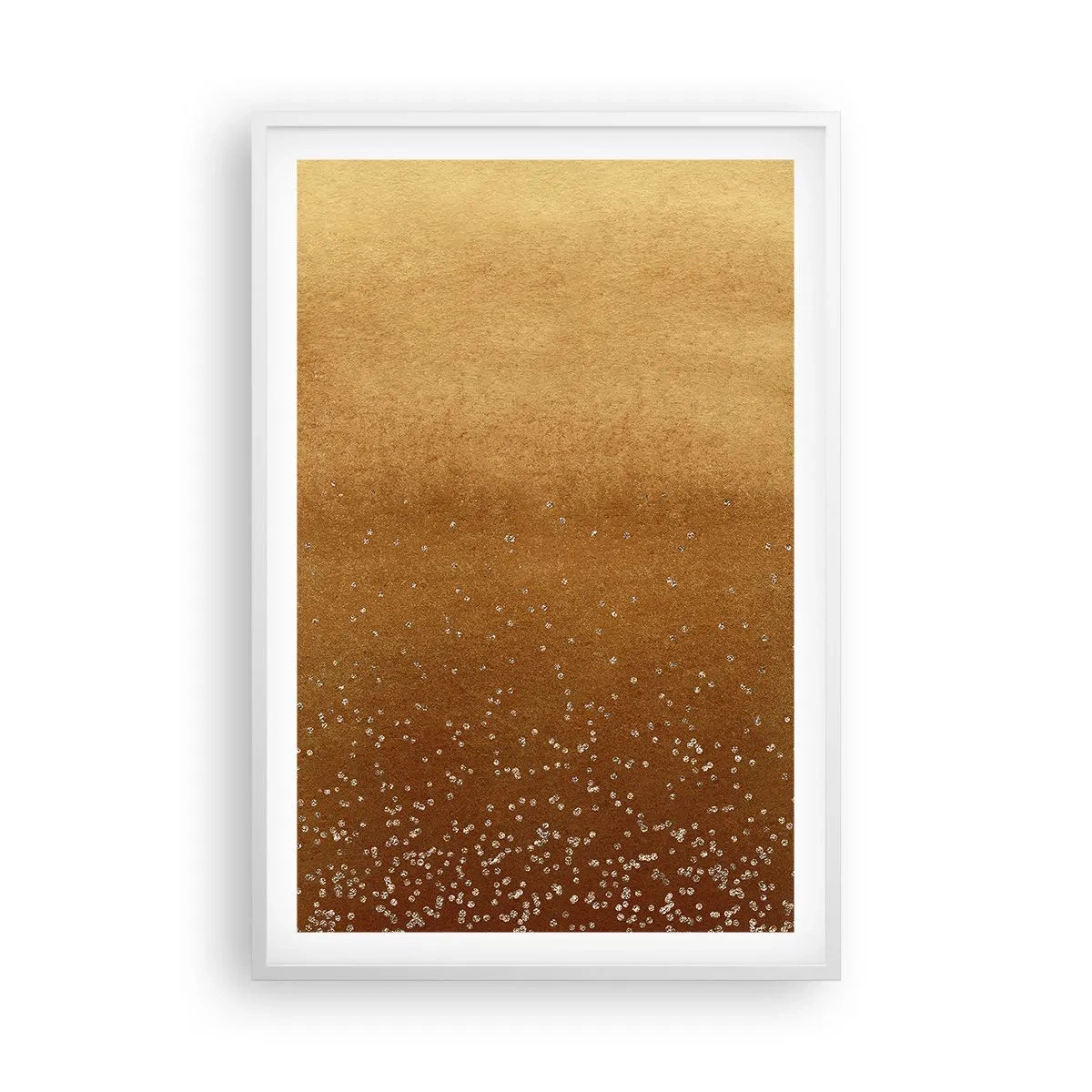 Plagát v bielom ráme - Zrodenie svetla - 61x91 cm