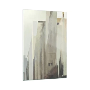 Obraz na skle - Sen o meste - 70x100 cm