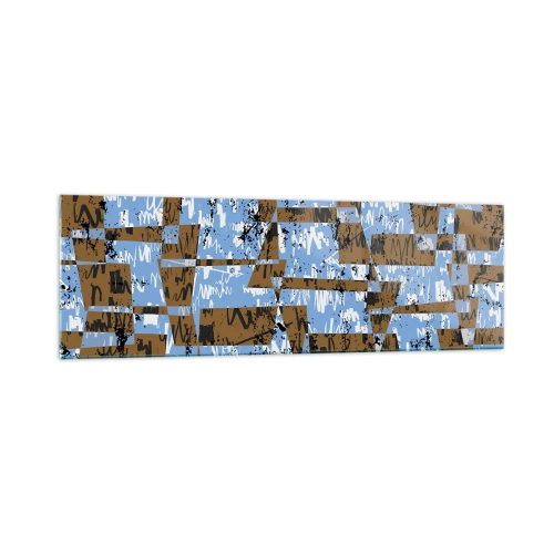 Obraz na skle - Neľudová vystrihovačka - 160x50 cm