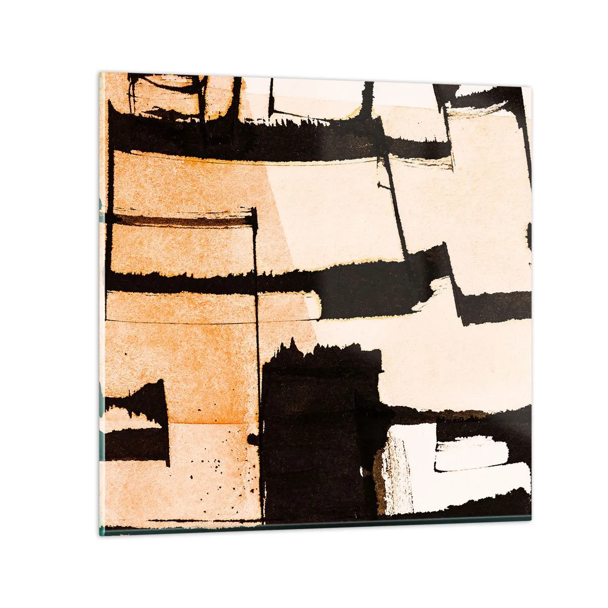 Obraz na skle - Avšak poriadok - 40x40 cm