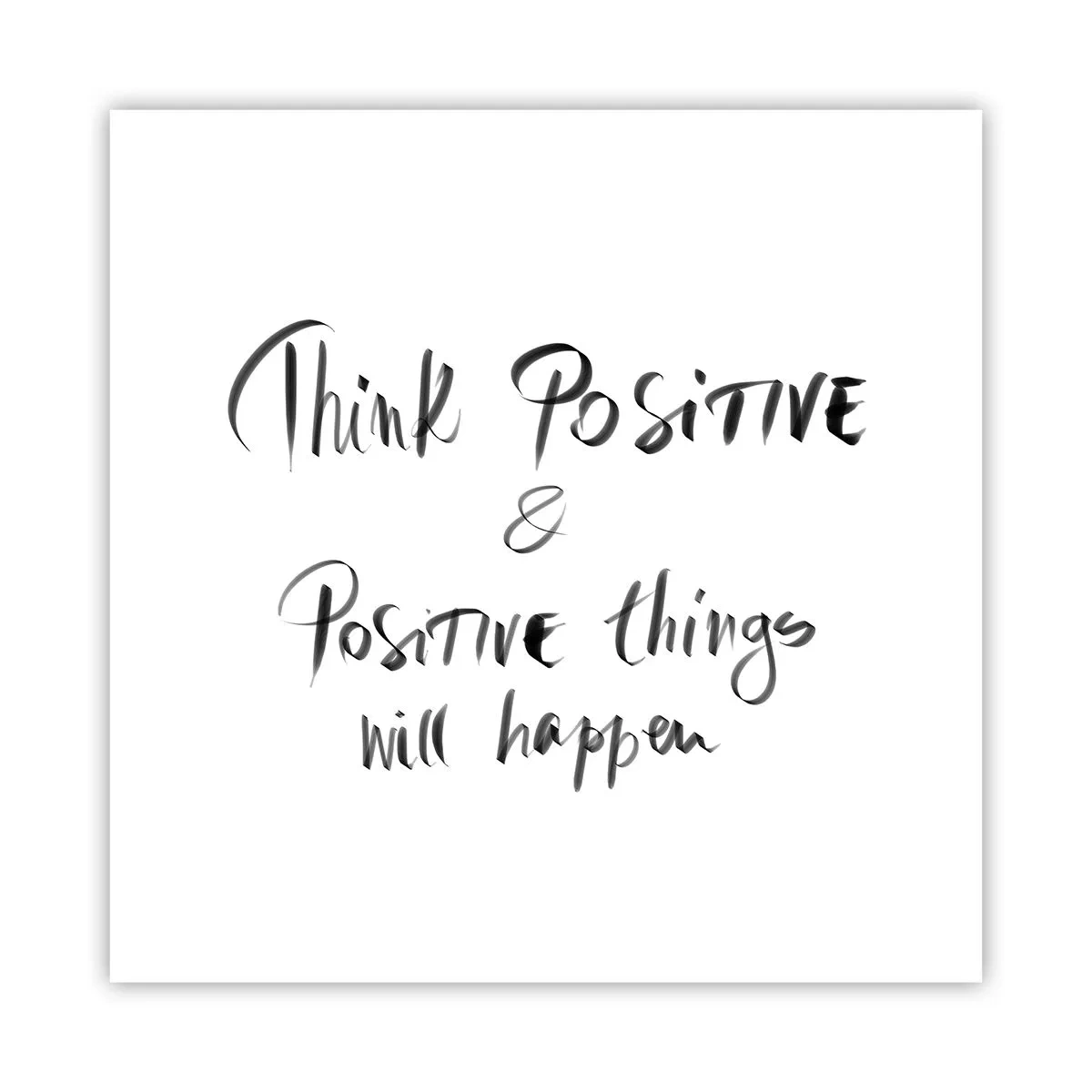 Plagát - Ako žiť? - 40x40 cm