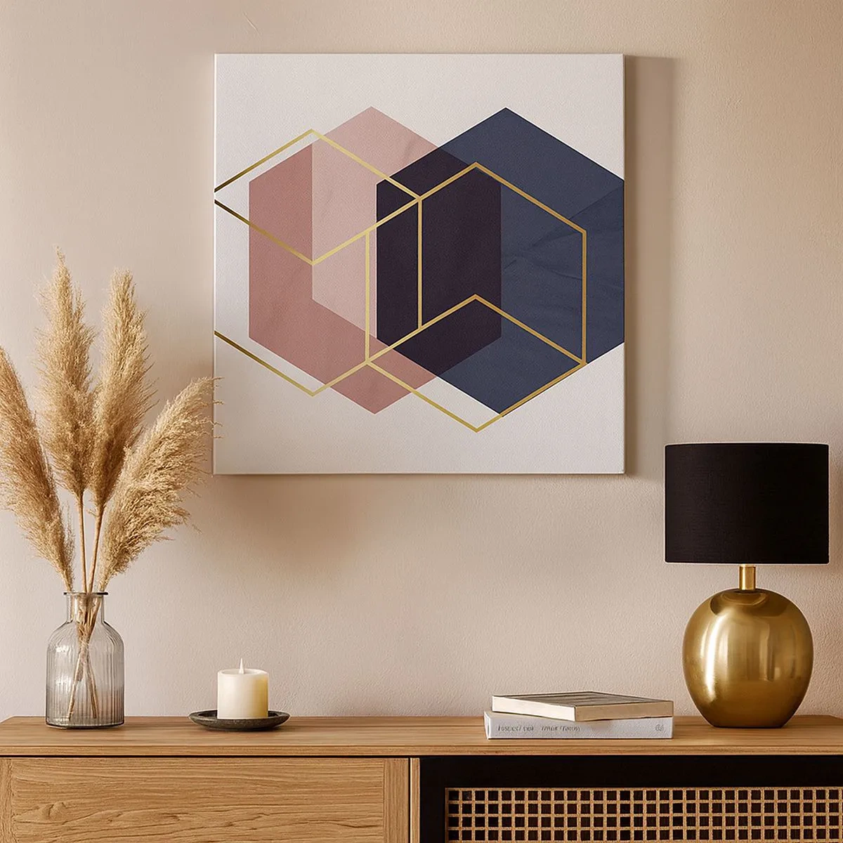 Obraz na plátne - Sila jednoduchosti - 30x30 cm