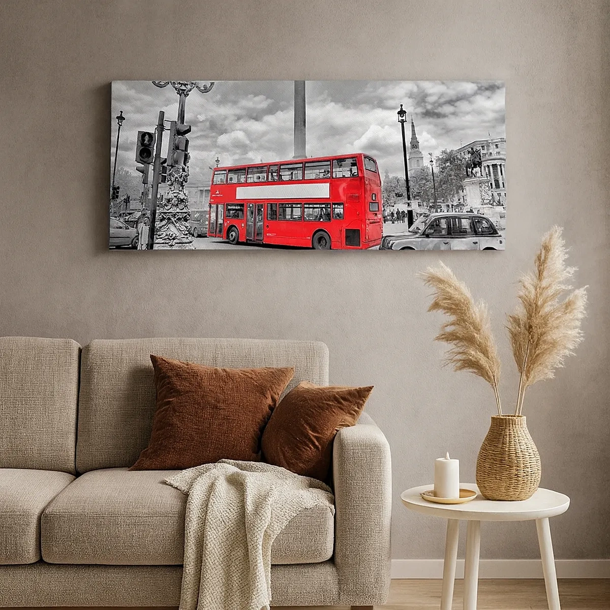 Obraz na plátne - Skutočný krvný obeh mesta - 30x30 cm