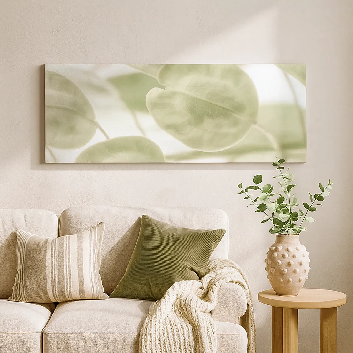 Obraz na plátne - Na začiatku bolo lístie… - 30x30 cm