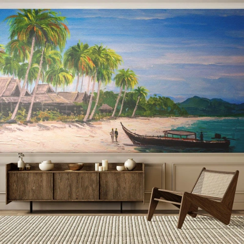 Fototapeta na mieru Premium Sand - Exotický sen - Pláž, Exotika, palmy