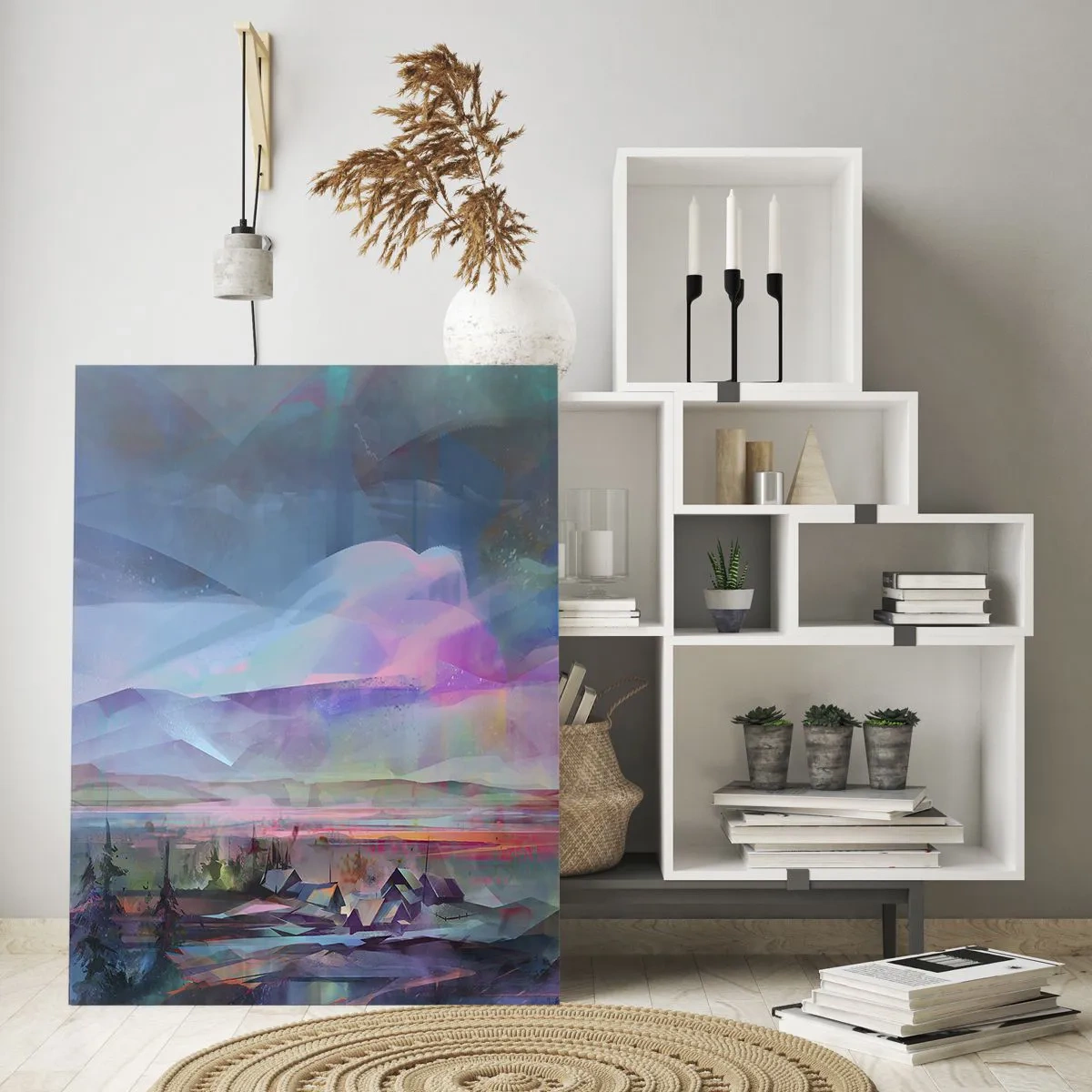 Obraz na skle - Pod priateľským nebom - 50x70 cm