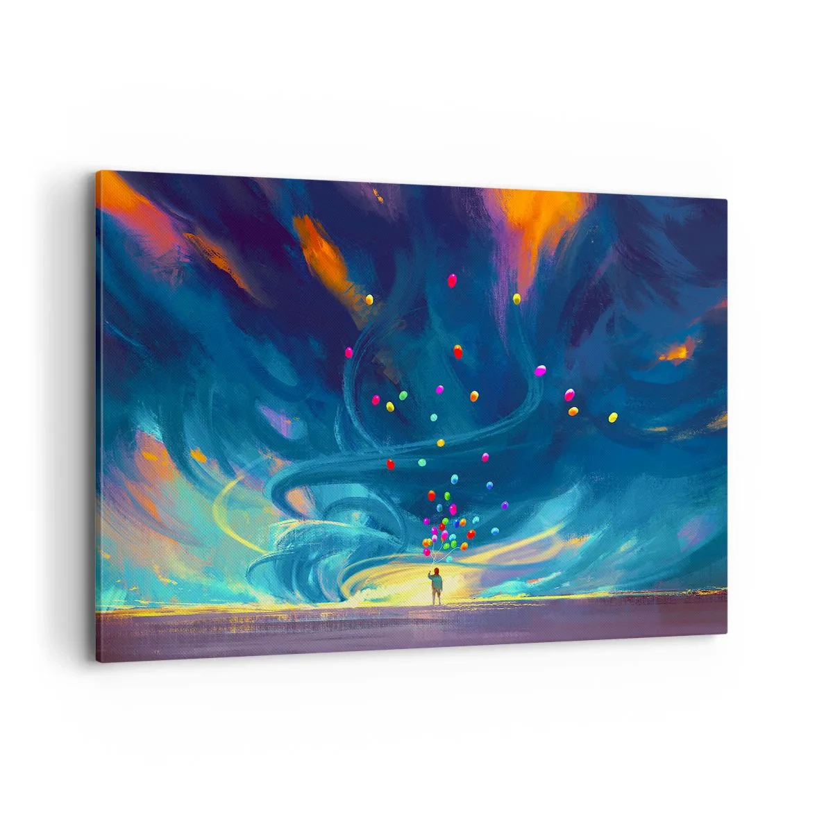 Obraz na plátne - Na modrý vietor - 120x80 cm