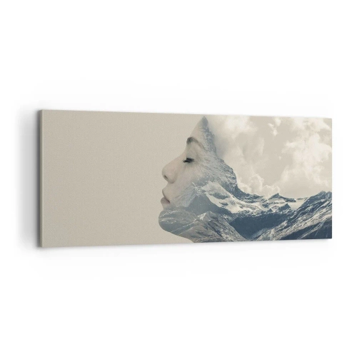 Obraz na plátne - Krása živlov - 100x40 cm