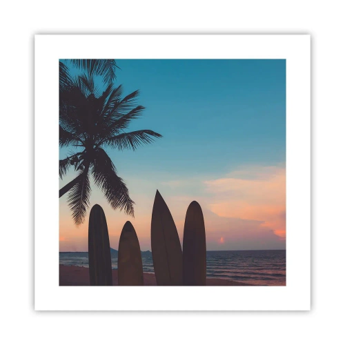 Plagát - Zajtra bude tiež zábava - 40x40 cm