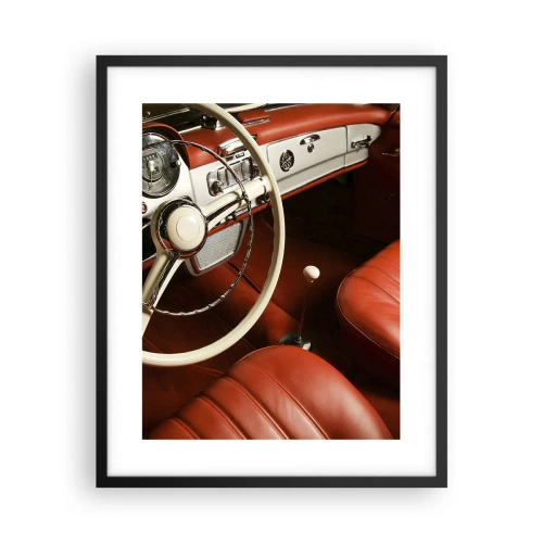 Plagát v čiernom ráme - Luxus v štýle vintage - 40x50 cm