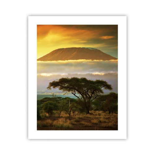 Plagát - Sen cestovateľa - 40x50 cm