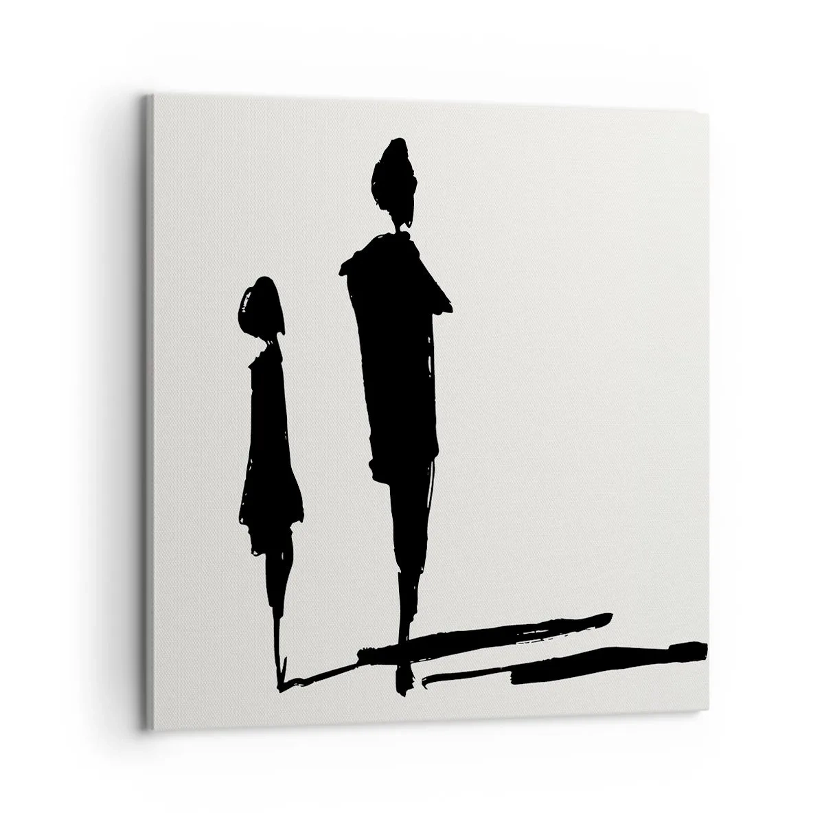 Obraz na plátne - Určite spolu? - 60x60 cm