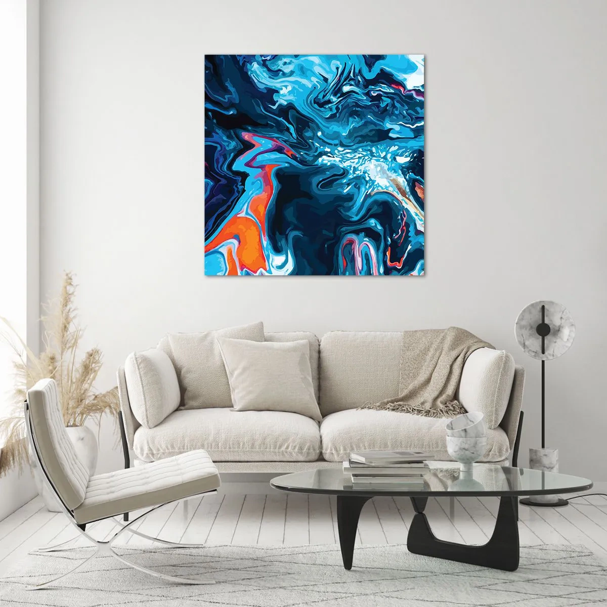 Obraz na skle - Cesta do stredu neba - 60x60 cm