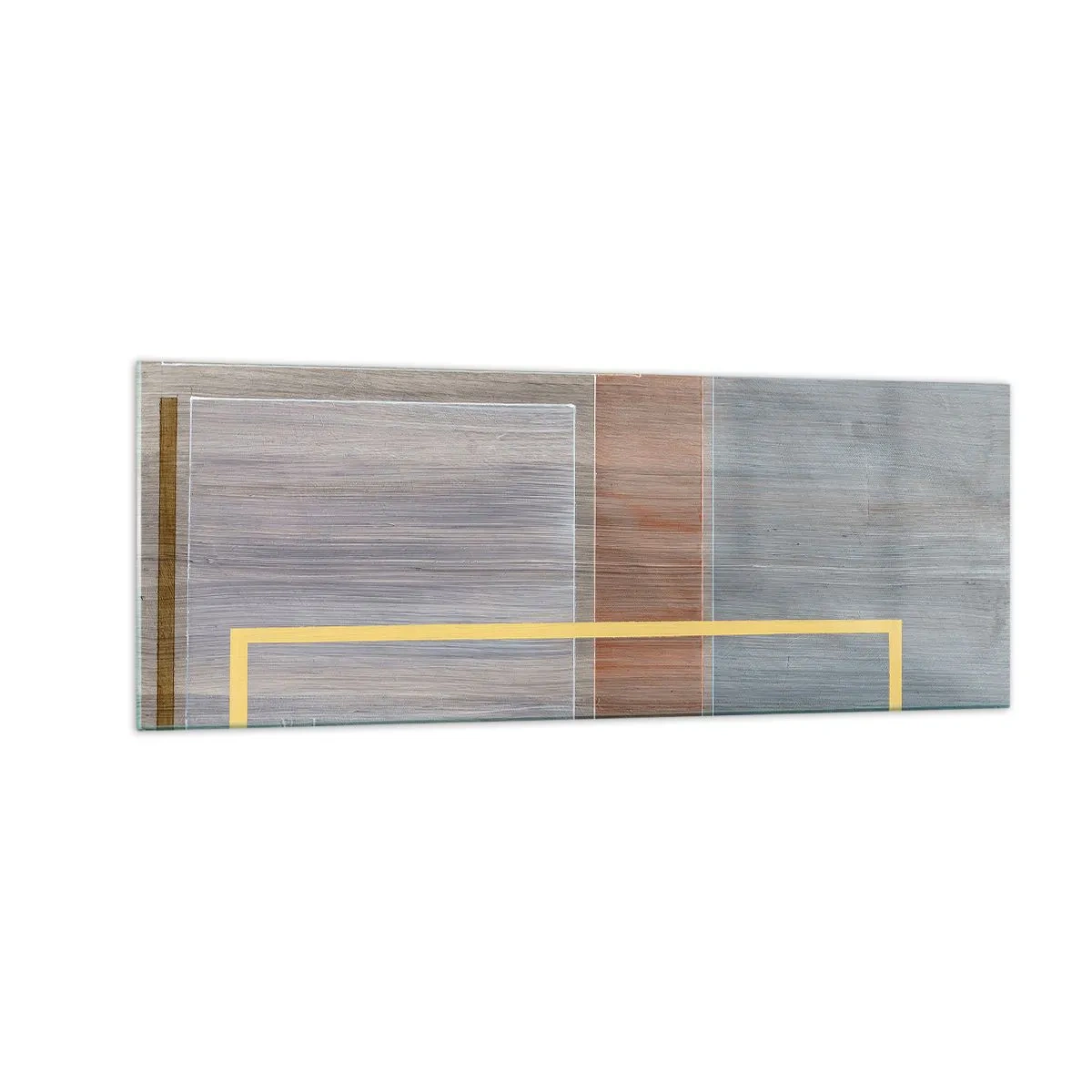 Obraz na skle - Jednoducho a v kľude - 140x50 cm