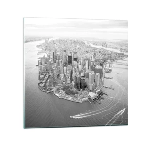 Obraz na skle - Ako nemilovať? - 70x70 cm